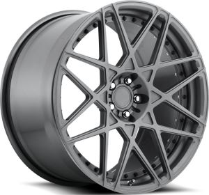 Black forged Wheels 2 Piece