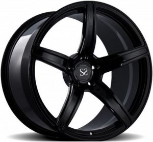Gloss Black Concave forged Magnesium Wheel