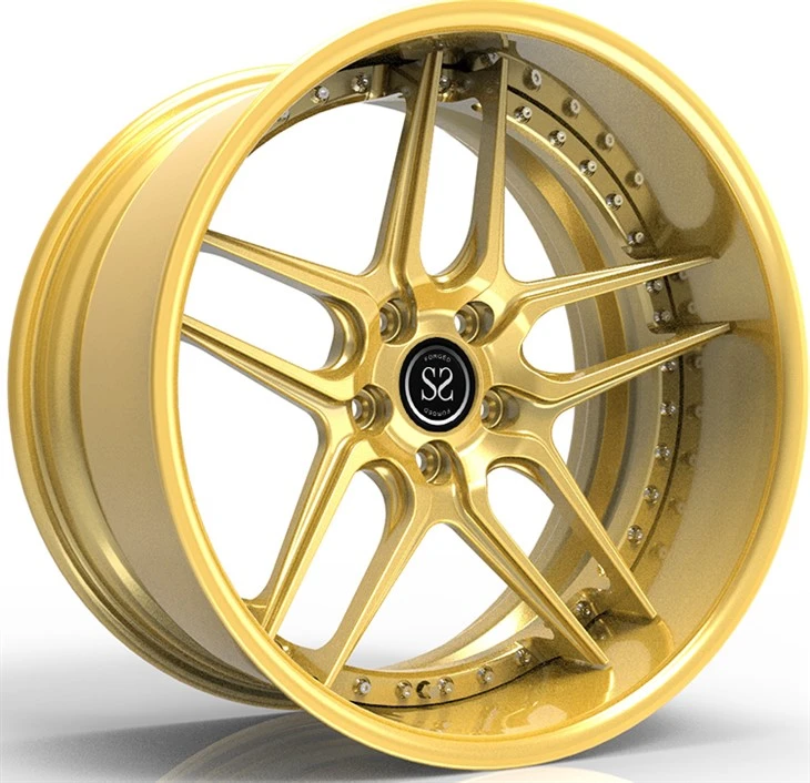 18 Inch 5x114.3 Custom 2-PC Forged Rims For 1967 Shelby Cobra