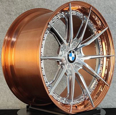 2013 BMW 640 F 12 B Bronz Polished Lip And Clear Polished Lip Rims 20x9.5 And 20x10.5