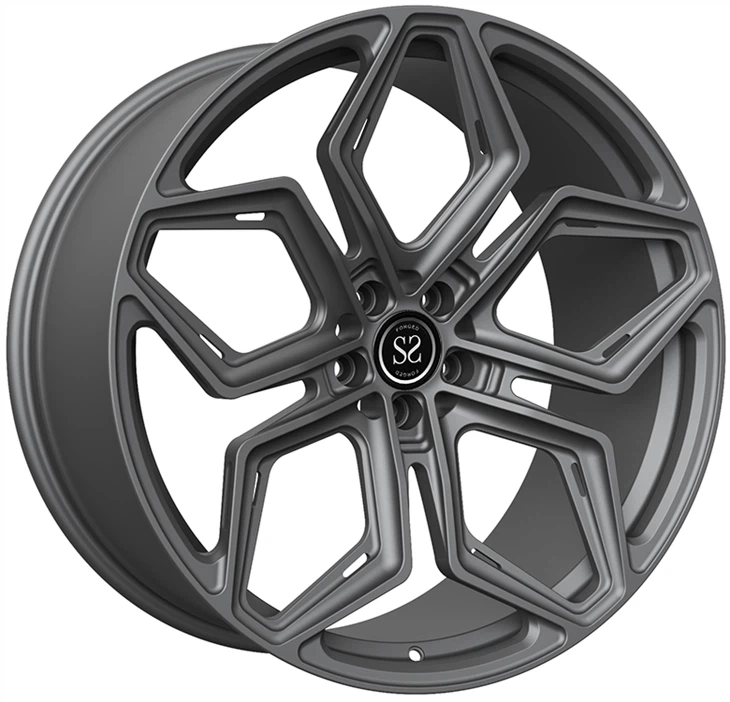 21x9.5 And 21x11Grey Custom 1-PC Forged Rims For PORSCHE CAYENNE II