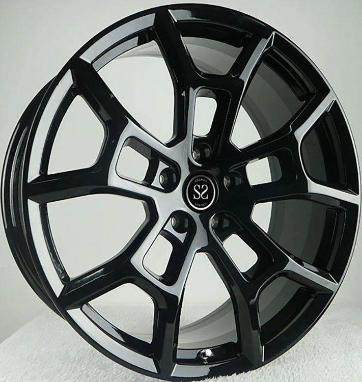 5x127 20" And 21" Gloss Black Custom Forged Rims With ET Based On Your Requirement