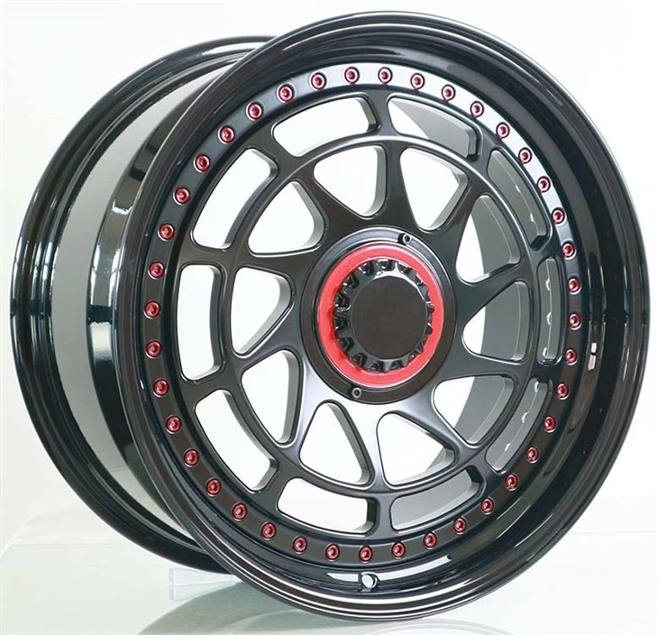 Mercedes C-Class W205 Coupe 19x8.5 And 19x9.5 Black Custom 2-PC Rims