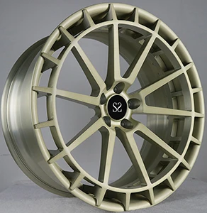 2 Piece Forged Wheels Light Gold 21 And 22 Inches For BMW X7 G07