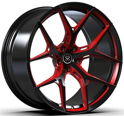 2022 BMW X3 G01 Gloss Black+Red Wheels Of 21x8.5 And 21x9.5
