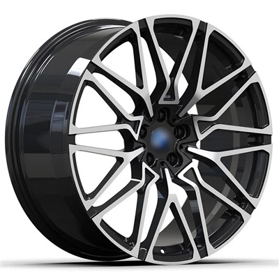 2025 BMW M4 Forged Wheels Machined Face Gloss Black 19"