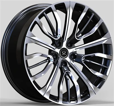 21 Inch Gloss Black Polished Spokes BWM OEM Style 1 Piece Forged Wheels For BMWX3/4G01/02