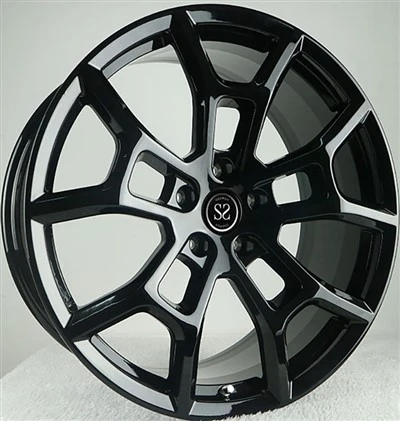 5x127 20" And 21" Gloss Black Custom Forged Rims With ET Based On Your Requirement