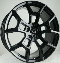 5x127 20" And 21" Gloss Black Custom Forged Rims With ET Based On Your Requirement