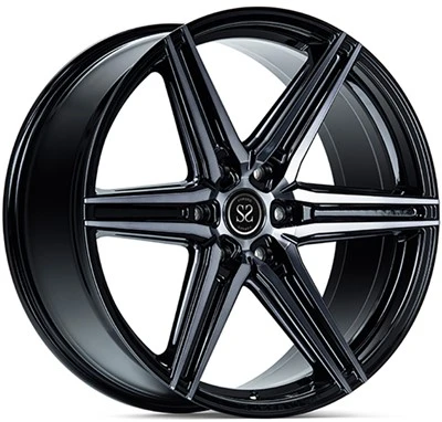 6 Spokes,6 PCD Holes Custom 1-PC Forged Rims 17~24 Inches Cars Universal Cars