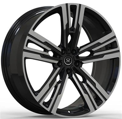 9Jx21 ET24 And10.5Jx21 ET44 Gloss Black Polished Face For BMW I7