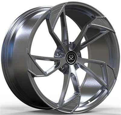 BENZ AMG GTS Staggered 20 And 21 Inch Grey Brushed 1-PC Forged Rims