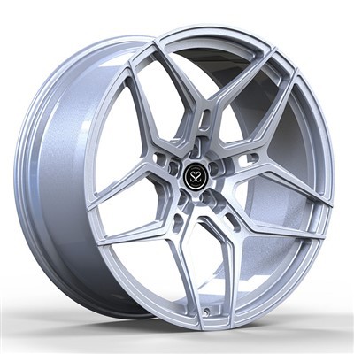 Custom 1-PC Forged Wheels Gloss Silver 20" And 21" For Lexus LC Z100