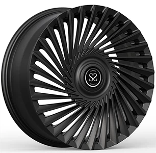 Floating Cap 22x10J Gloss Black Custom 1-PC Forged Rims