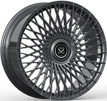 G70 BMW 760 Grey 22x9.5 And 22x11 Custom 1-PC Forged Rims With BMW Floating Caps