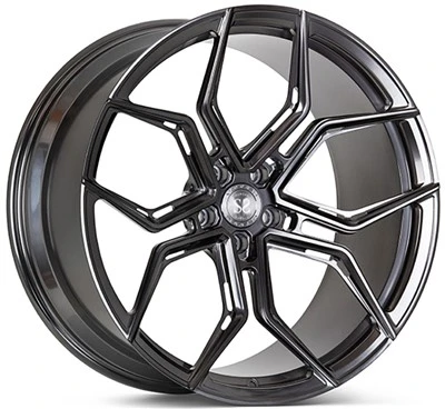 Gloss Gunmetal 19,20 And 21 Inches Custom 1 Piece Forged Wheels For Audi Q8 E-Tron