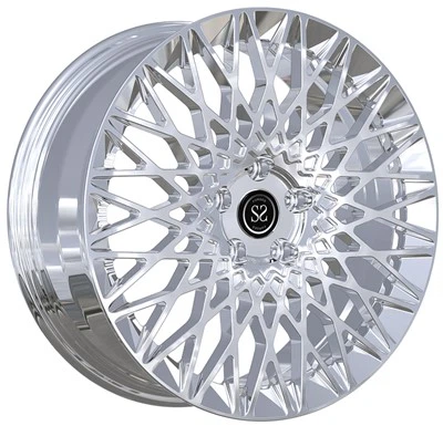 Polished Face Brushed Barrel Custom 1-PC Forged Rims 20“ For Porsche Macan S 2022