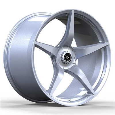 Staggered 20x10 And 21x13 Silver Forged Rims For Ferrari F12