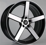 Tesla Model 3 Black Cutting Face 21 And 22 Custom 1 Piece Forged Tuning Rims