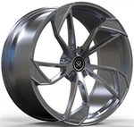Tesla Model Y 20x10 Grey Brushed 1-PC Forged Wheels