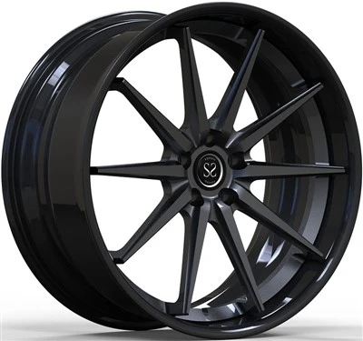 Grey Disc Black Barrel ,Tuning Style 18inch Custom 2-PC Forged Rims For Porsche Macan S 2019