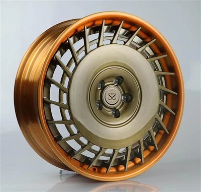 Two-tone Bronze 2 Piece Forged Wheels 18x8.5 And 18x10 For BMW E39