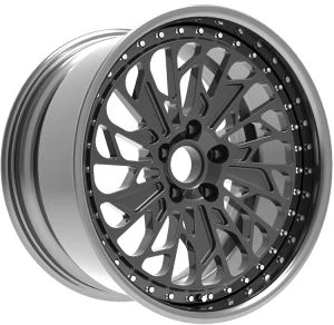 Heavy Duty 2-PC Forged Wheel/Gloss Black 5x112/6x139 High Quality 2-PC Forged Wheel
