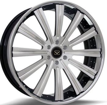 24 23 22 21 2-PC Silver 21inch Rims For Mustang Rims