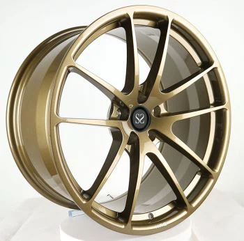 Bronze Custom 21" 22" 5x112 1-PC Forged Aluminum Rims For Auid RS7 C8