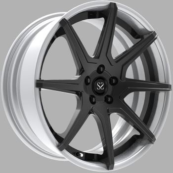 Gloss Black 20x8.5 Inch 2-PC Forged Rims For Cadillac XT4 Car Rims