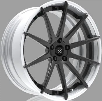 Custom Brush+ Silver 21inch 2-PC Wheel Rims For Chevrolet Corvette