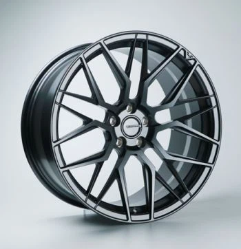 Matte Gun Metal Monoblock Forged Wheel Rims 20inch Staggered For BMW Series 5