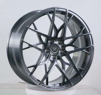 20*9 20*10 Brushed With Black Coating 1 Piece Forged Wheel For BMW G20