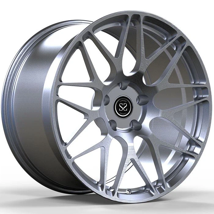 Audi RS Q3 5x112 Custom Matt Silver 1-PC Forged Aluminum Alloy Rims 19 And 20 Inches