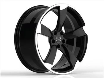 Audi RS71pieces Monoblock Wheel Black Classic Design Rims