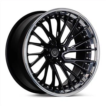 Balck 21 Inch Customized 2-PC Rims Wheels For Ferrari