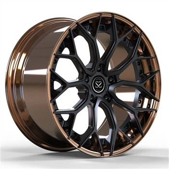Bronze +Black Rims For X5 X6 20 Inch 2-PC Forged Alloy Rims 5x112