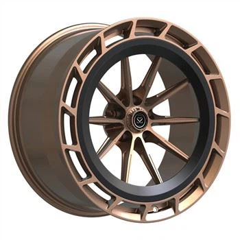 Monoblock 21inch 1 PC Piece Aluminum Forged Satin Bronze Wheels For Audi RS6 4G Luxury Car Rims