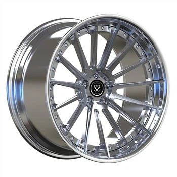 Multi Spokes 2-PC Forged Aluminum Alloy Rims 18 19 20 21 22 Inches For Audi R8