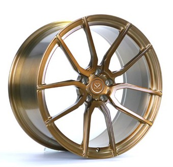 Deep Concave 21x13J Brushed Bronze Monoblock Forged Custom Rims Wheels