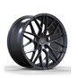Forged 1 Piece Wheels Satin Gun Metal Brixton Style For BMW Porsche Custom Aluminum Alloy Rims
