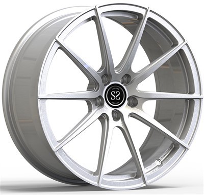 Jaguar X Custom Forged 1-PC Aluminum Alloy Rims Matt Silver Staggered 19 And 20