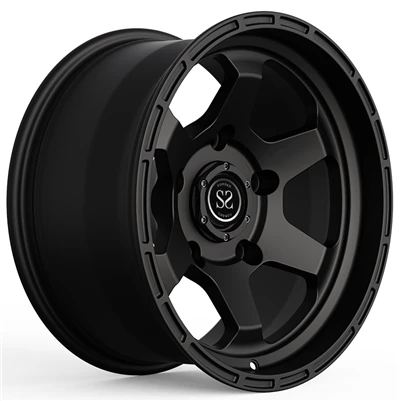 Mitsubishi Triton III Custom Forged Rims 5x114.3 17x9 Satin Black